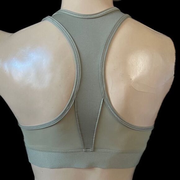 Victorias Secret The Player Unlined Racerback Sport Bra Medium Support Green - Picture 4 of 4